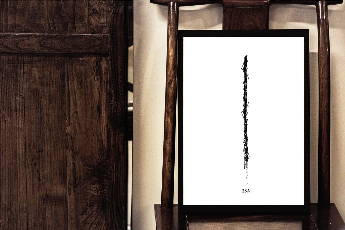 Isa Rune Art Print