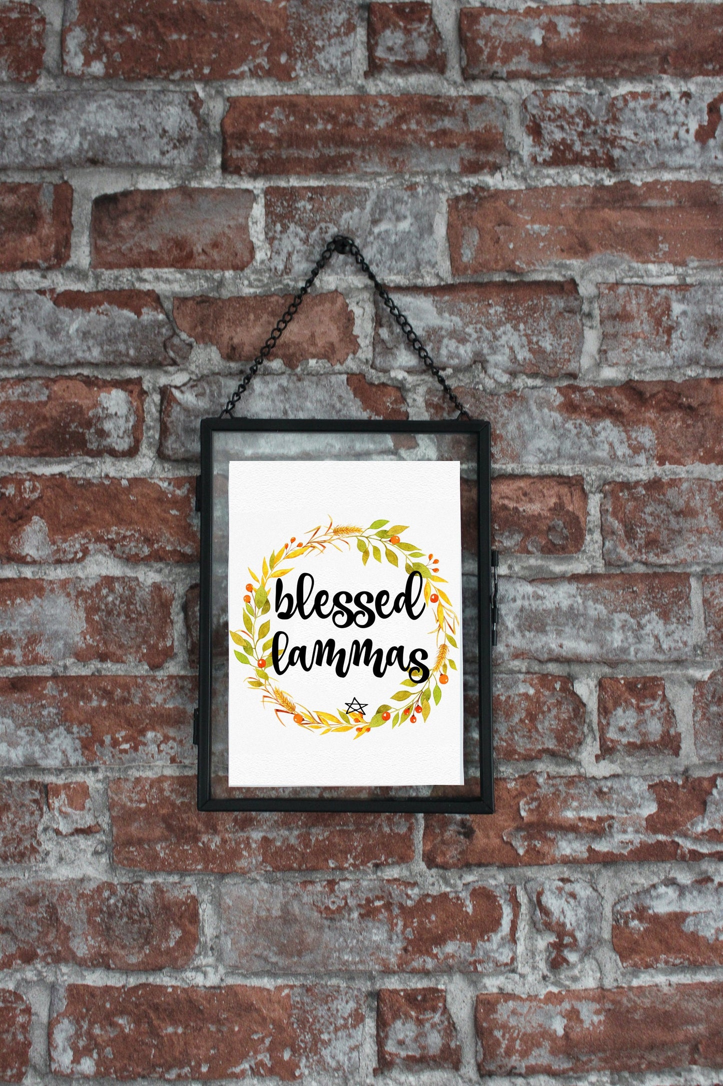Lammas Wreath Art Print