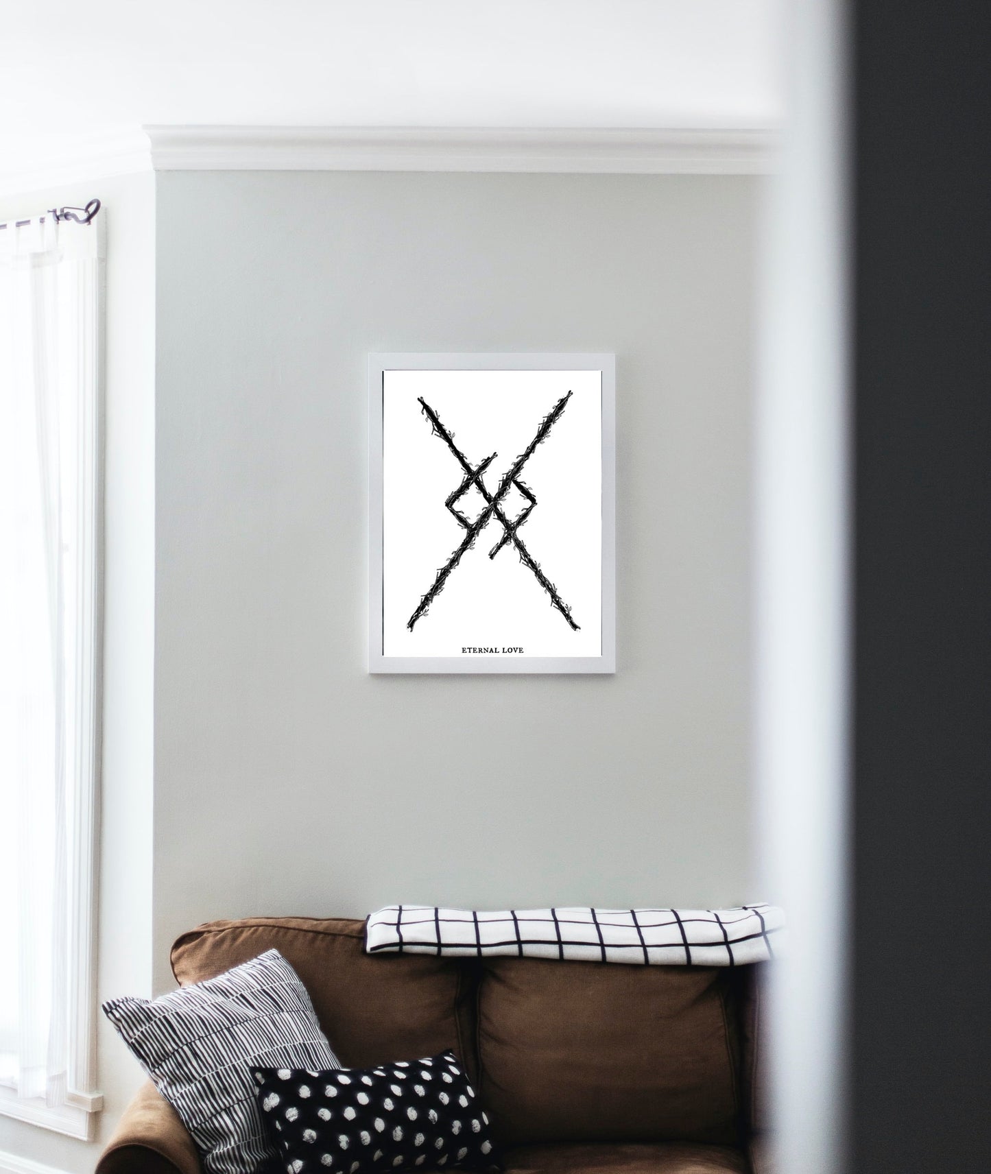 Eternal Love Binding Rune Art Print