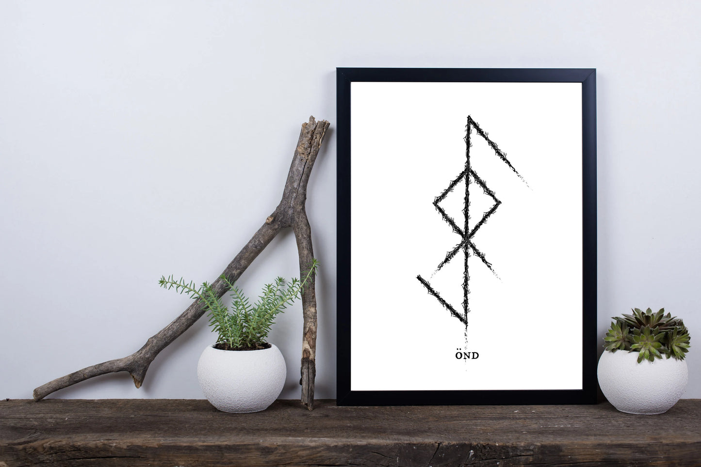 Spirit Element Rune Art Print