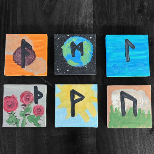 Rune Paintings by Elli + Rune Décor + Canvas Art with an Impact