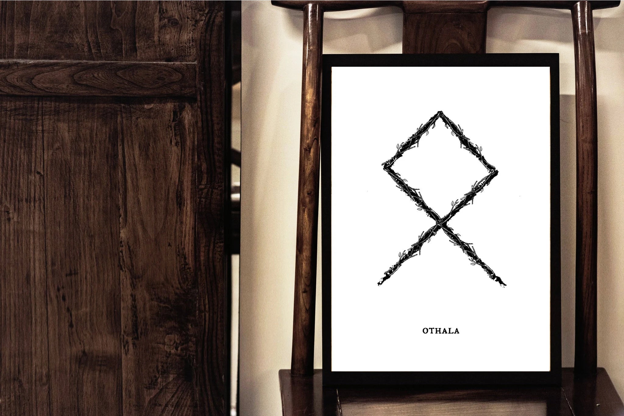 Othala Rune Print – WyrdWitchCollective