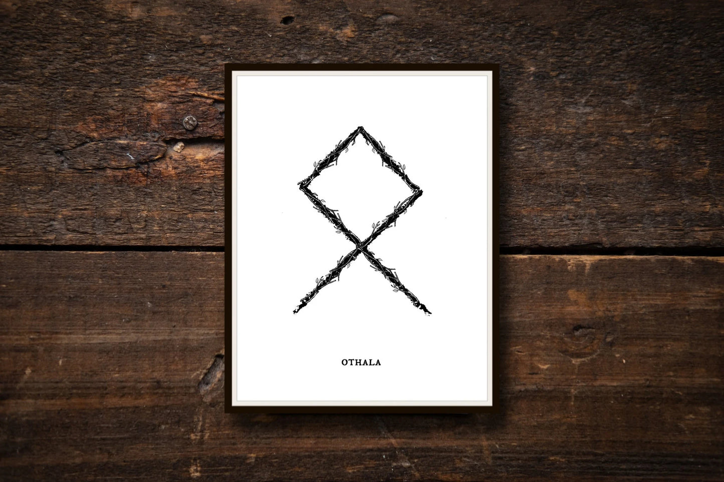 Othala Rune Print